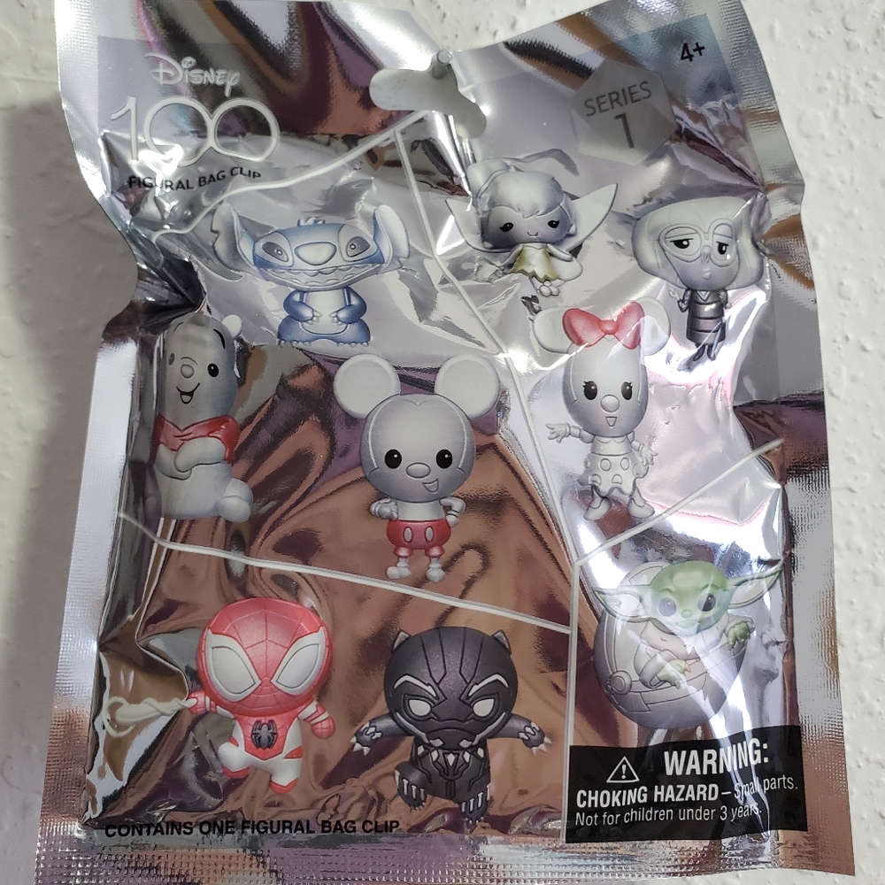 Disney 100 Figural Bag Clip, Series 1
